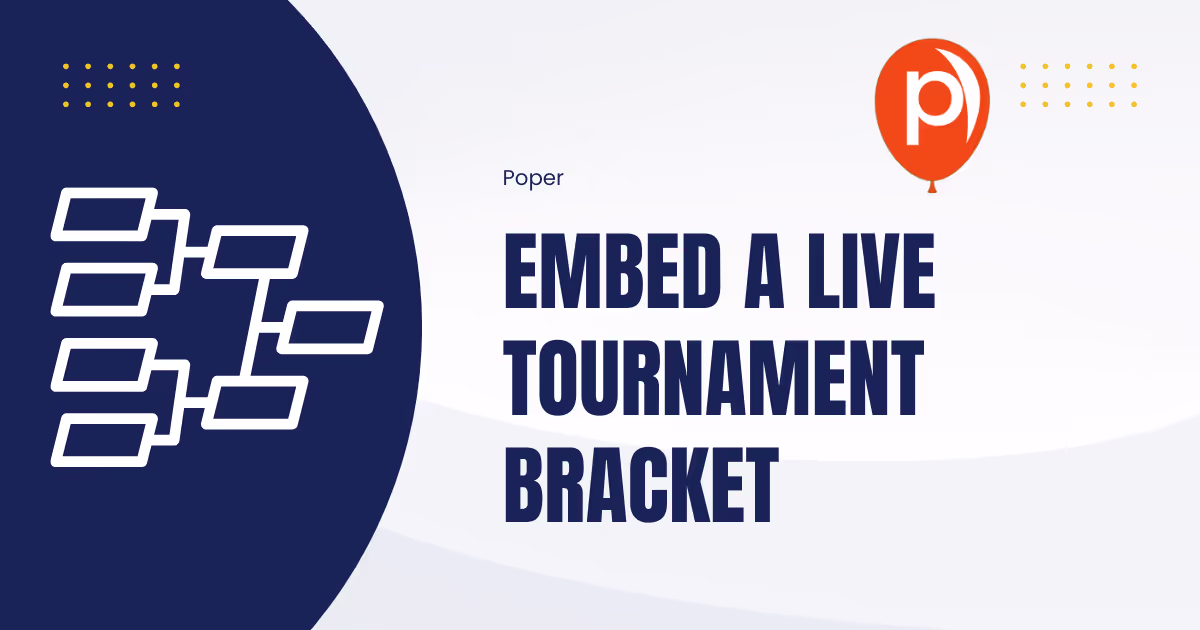 embed bracket on website