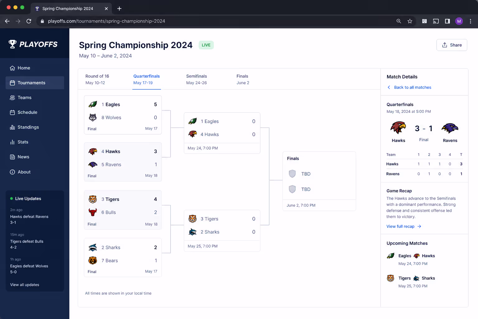 Creating a Bracket