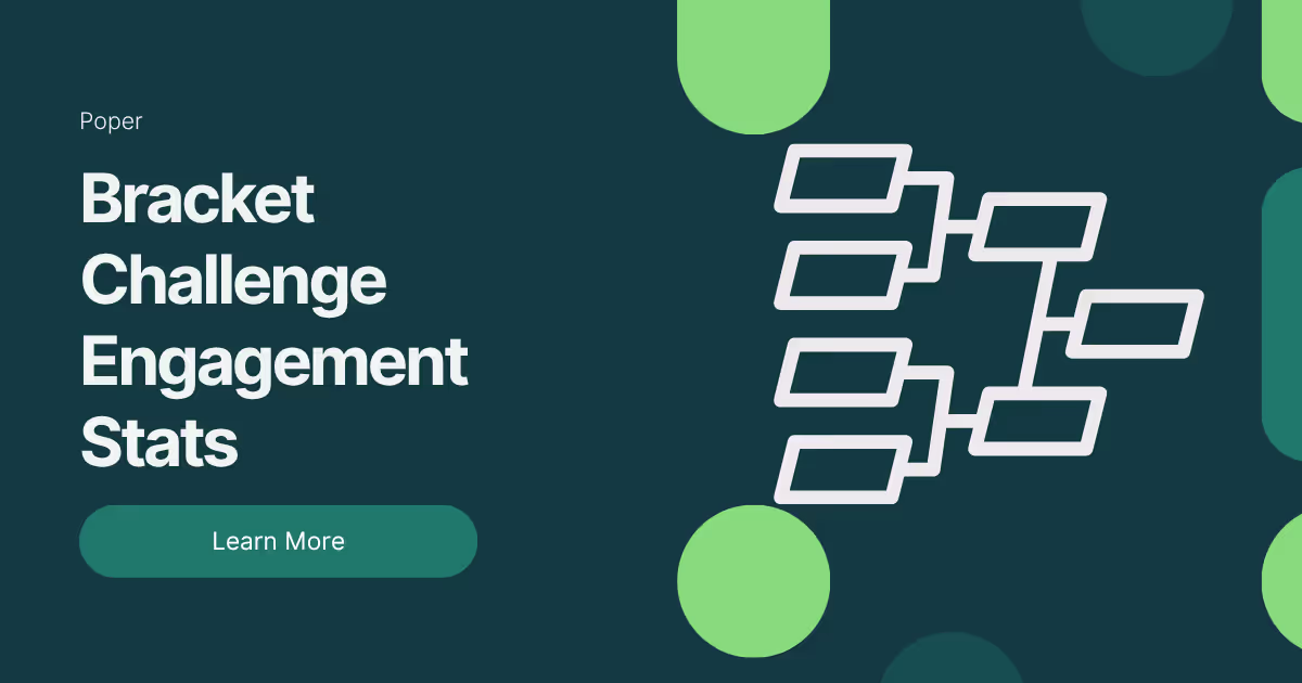 Bracket Challenge Engagement Stats