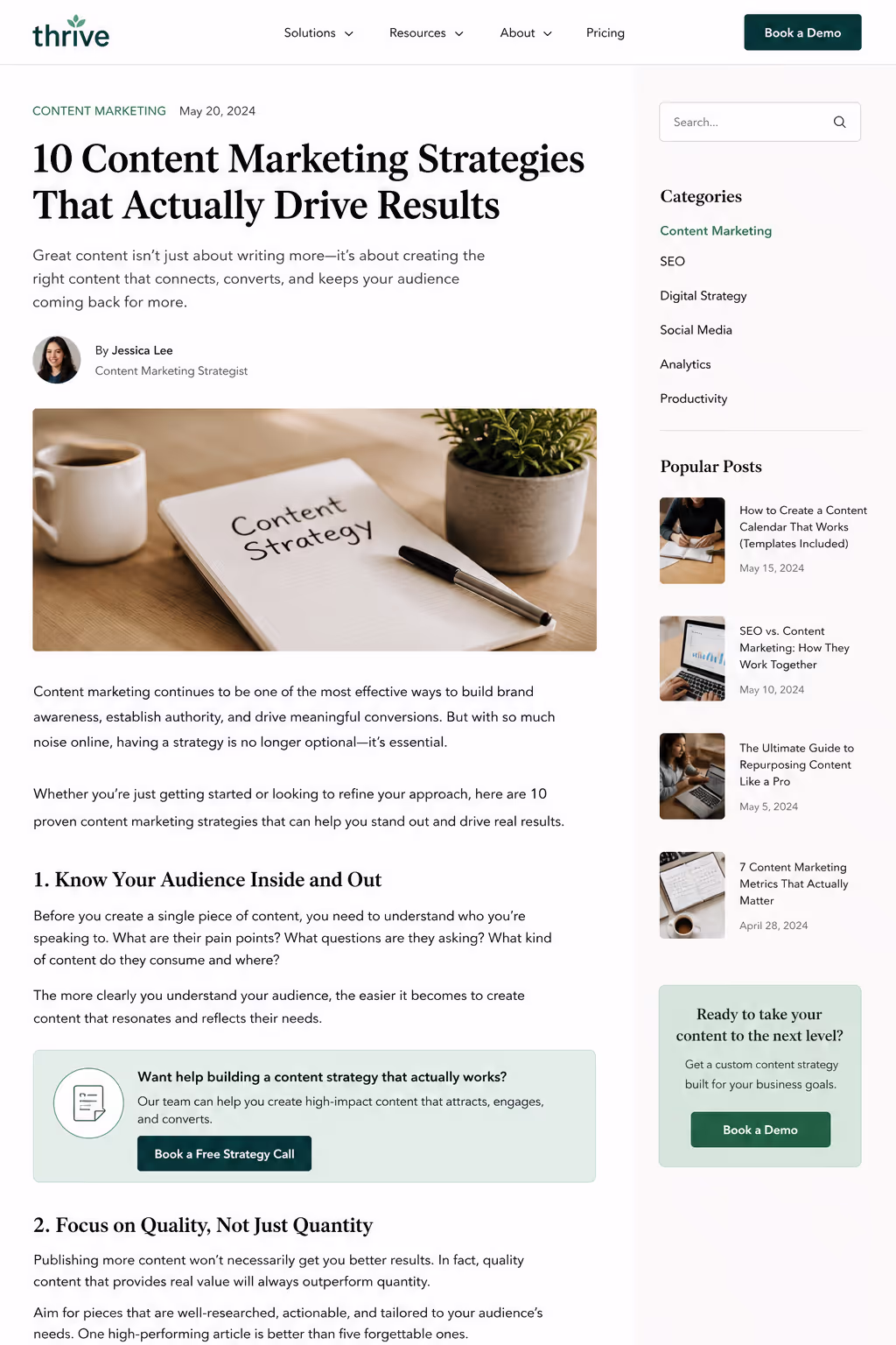 30. An inline CTA at the natural decision point in long-form content