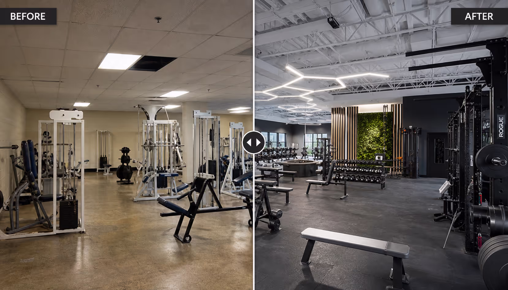Gym or studio renovation