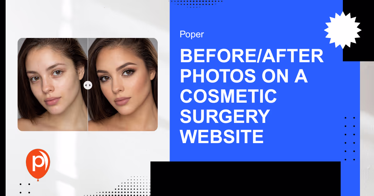 before after photos cosmetic surgery website