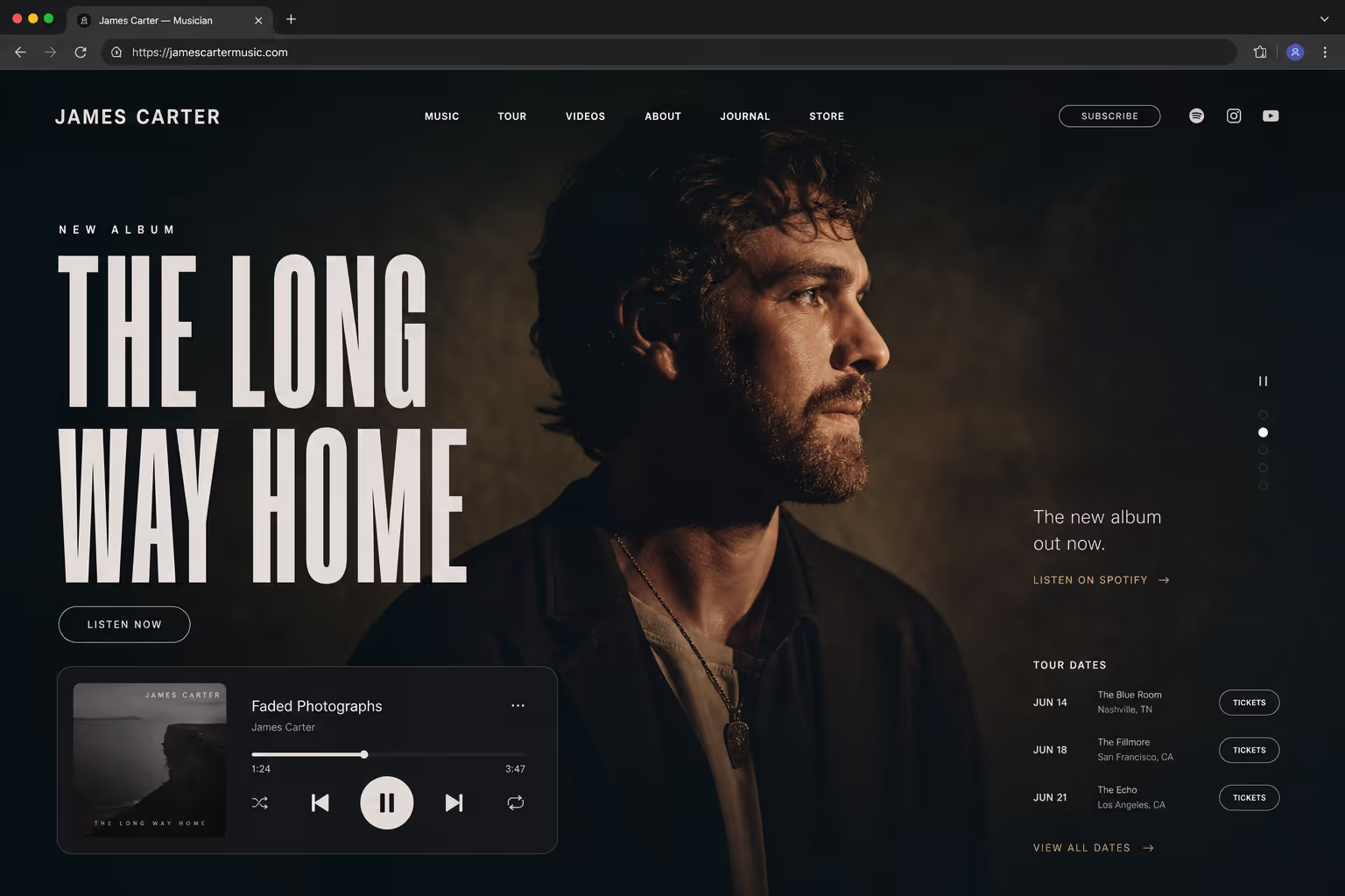 Background music on Player