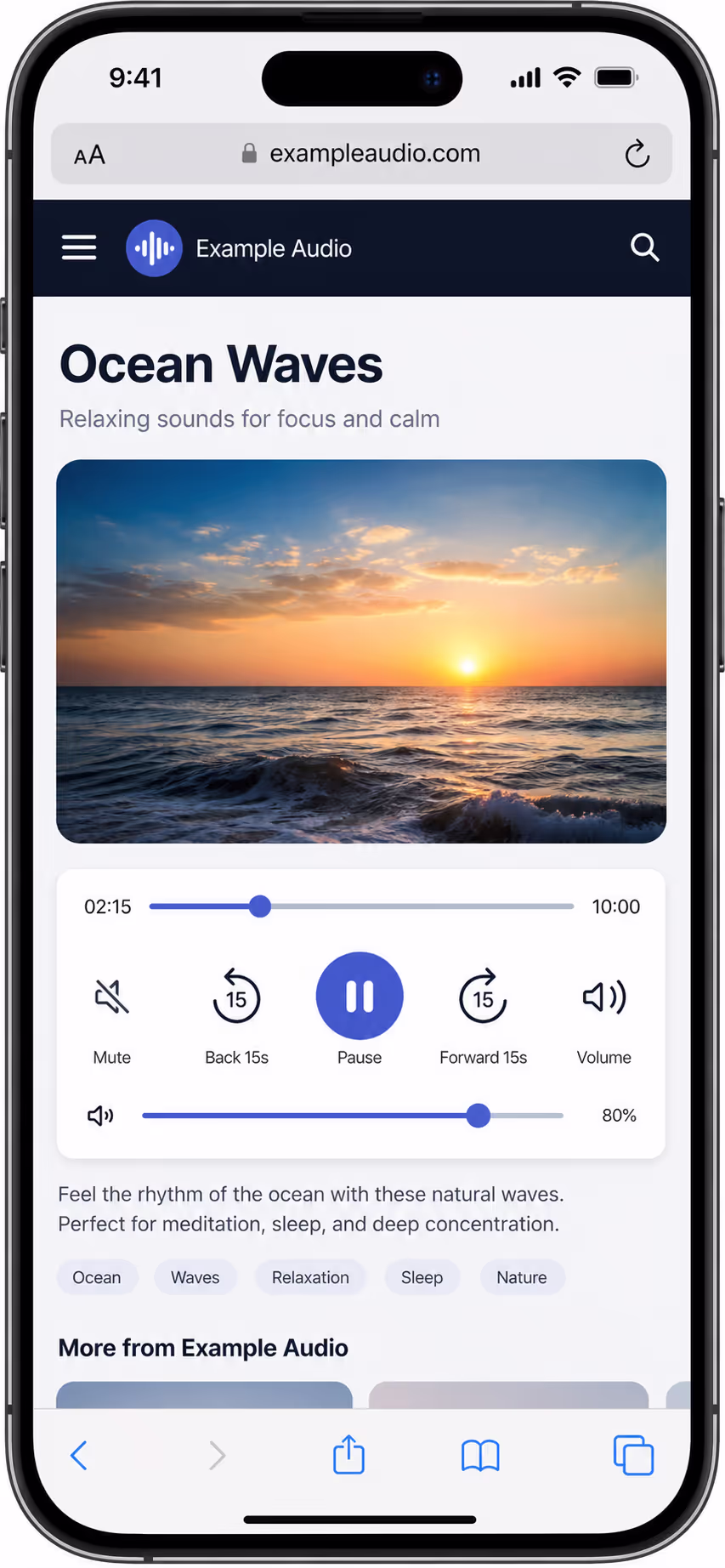 Audio Player Auto Playing