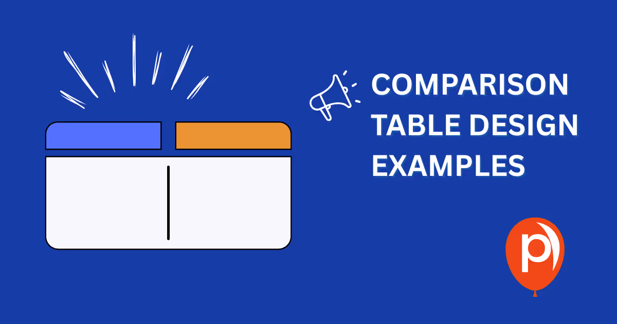 Comparison Table Design Examples