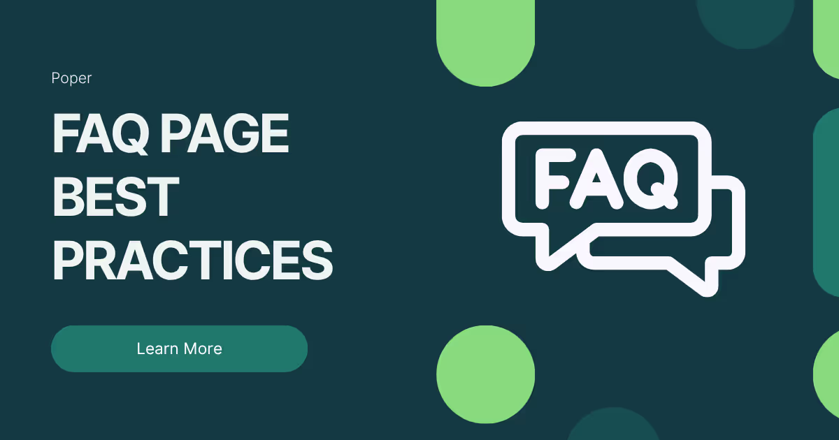 faq page best practices