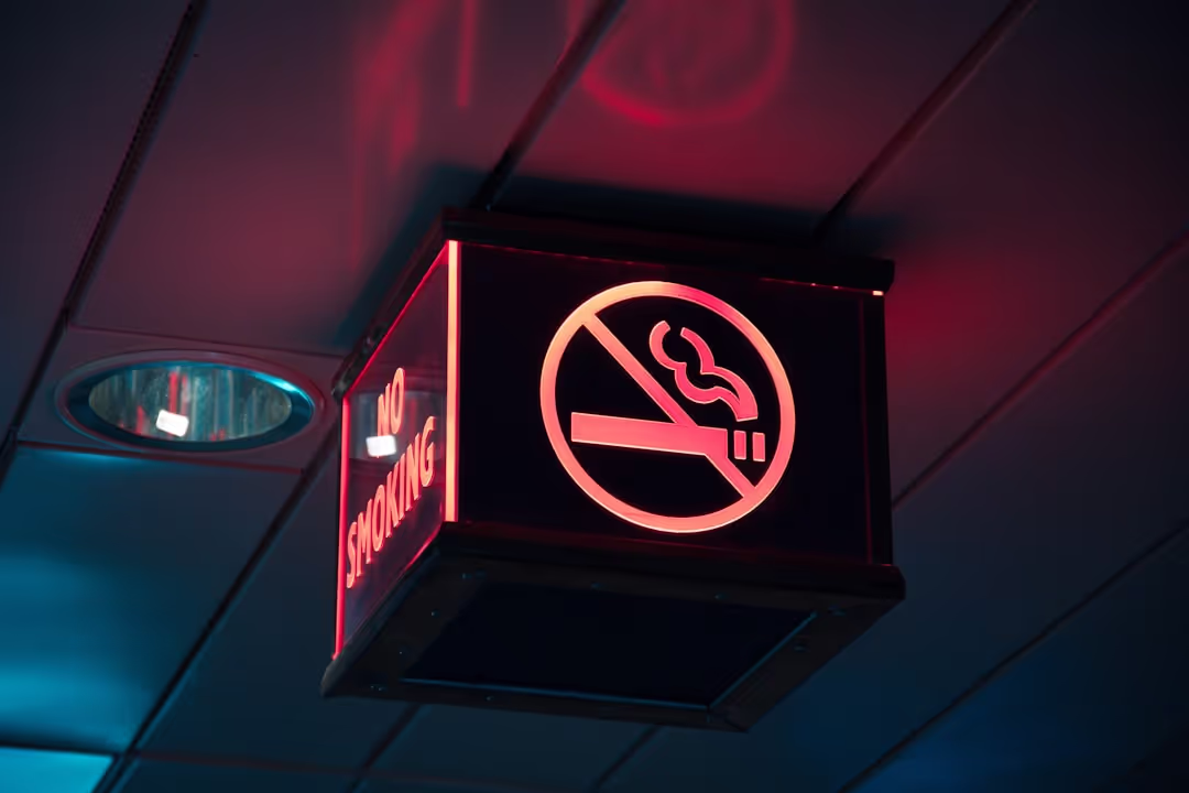 An awareness drive by PulmoCare Center promoting smoking cessation, with informational materials.