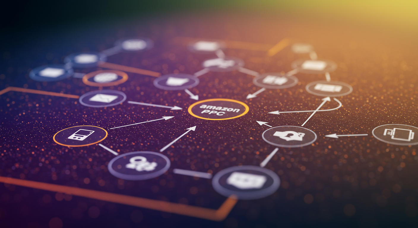 Amazon PPC profit optimization concept comparing traditional PPC metrics like ACOS, sales volume, and impression share with a profit-first approach.