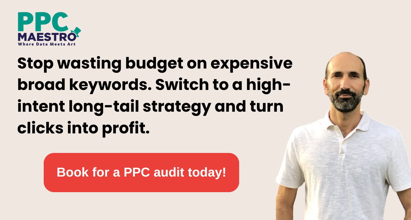 Stop Wasting Budget & Book a Free PPC Audit Stop wasting ad budget on broad keywords and shift to a high-intent long tail keyword strategy to increase profits,