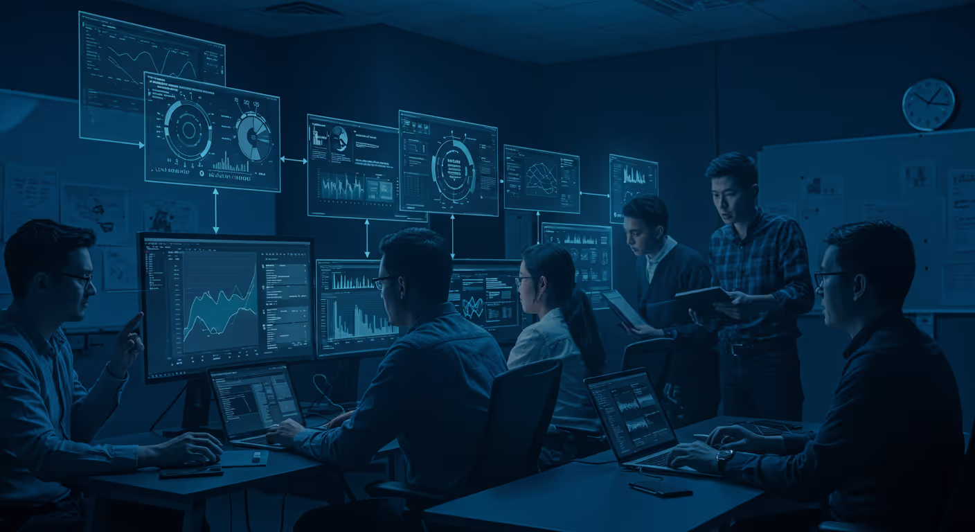 IT team investing in data infrastructure by integrating learning management systems, student information systems, and analytics tools to enhance student support.