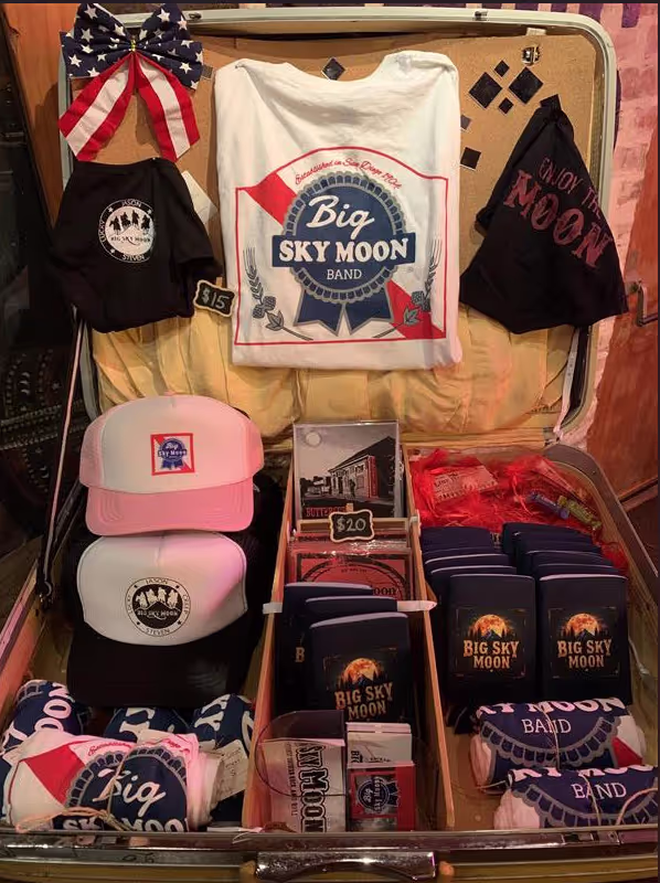 Vintage Big Sky Moon Band T-Shirt