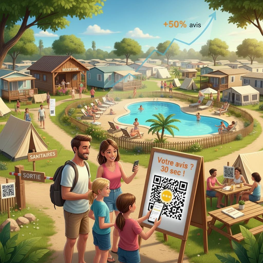 qr code avis client my client reviews