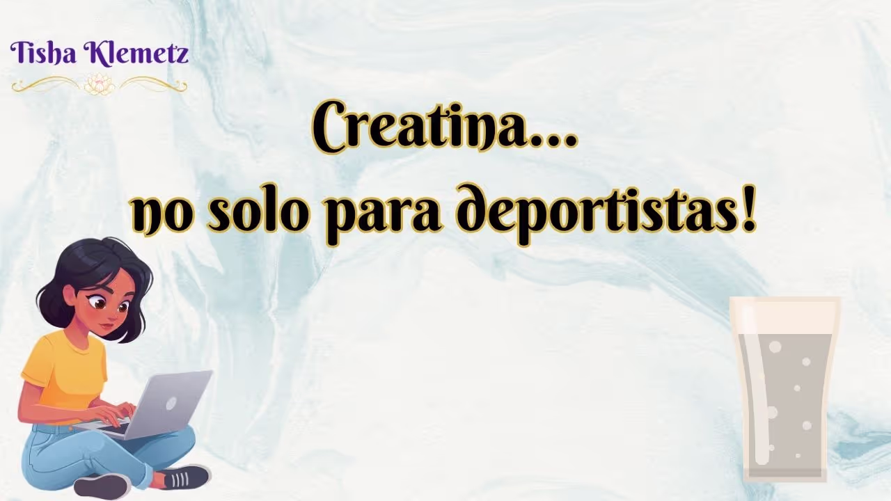 Creatina... no solo para deportistas!