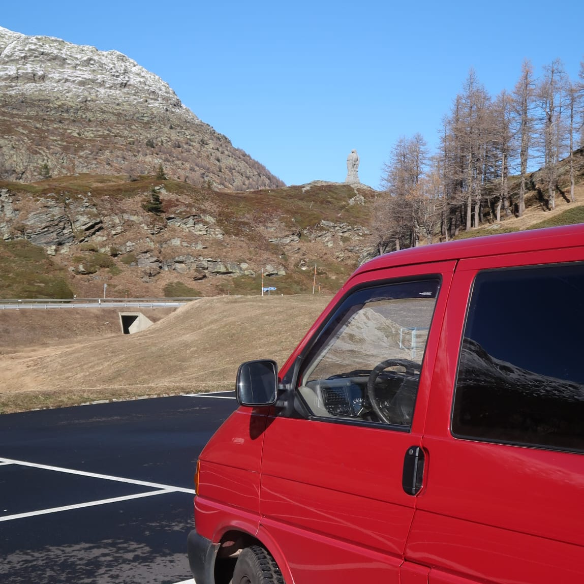Driving to our house sit in Switzerland in our VW T4 Driving to our house sit in Switzerland in our VW T4