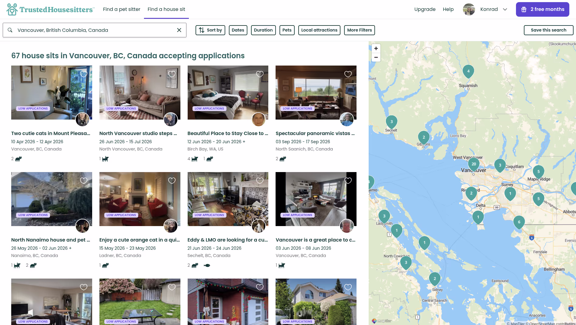 Trusted House Sitters Vancouver Canada listings for march 2026 Trusted House Sitters Vancouver Canada listings for march 2026