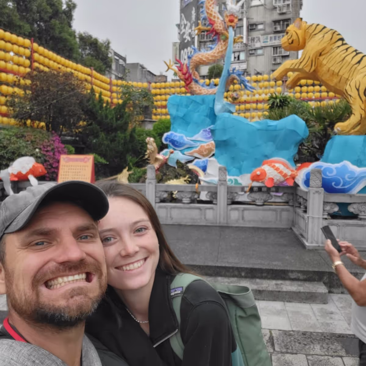 Konrad and Caro in Taipei Konrad and Caro in Taipei