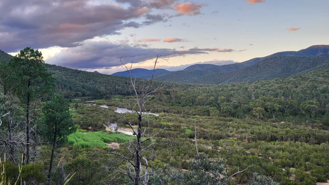 The Snowy River in Australia The Snowy River in Australia