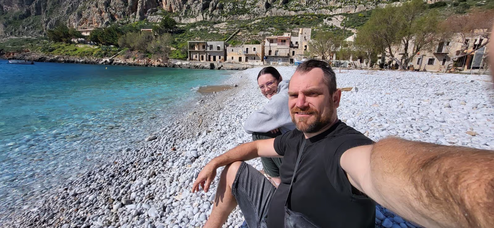 Konrad and Caro in Greece Konrad and Caro in Greece