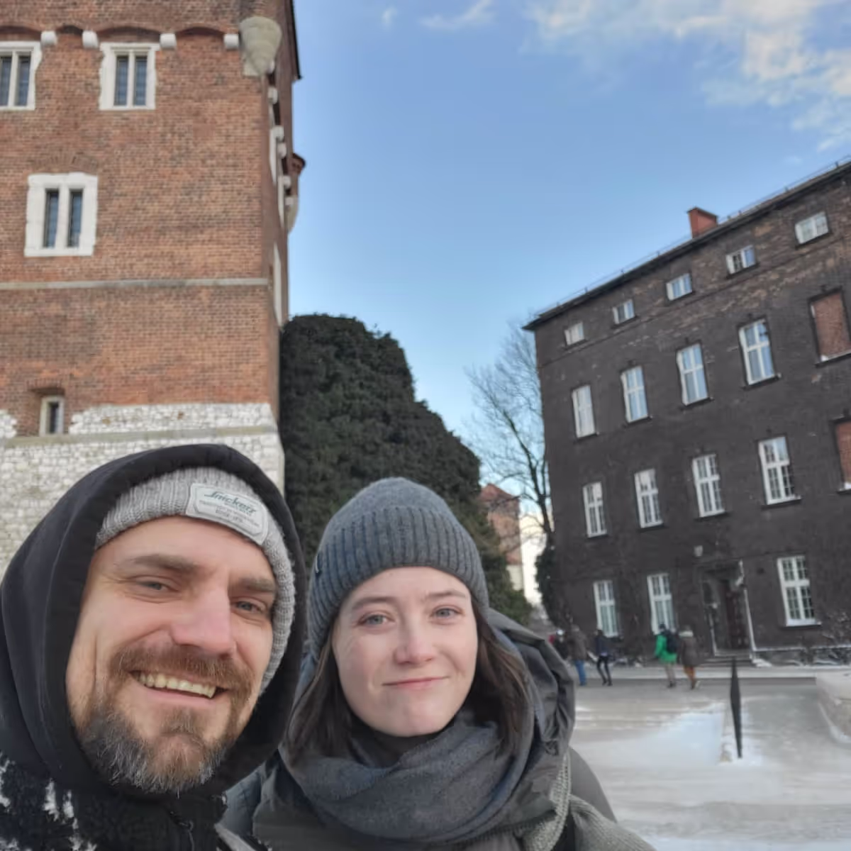 Konrad and Caro in Krakow