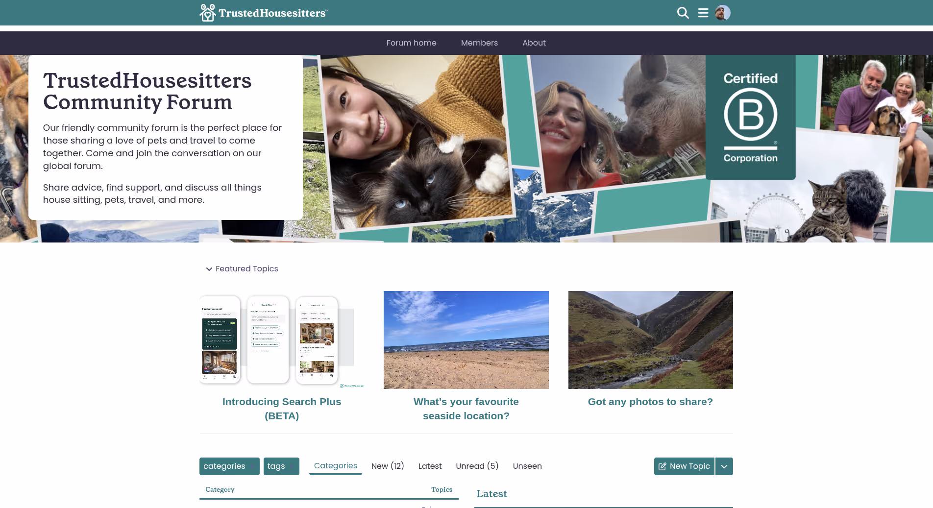 Trusted House Sitters Forum Trusted House Sitters Forum