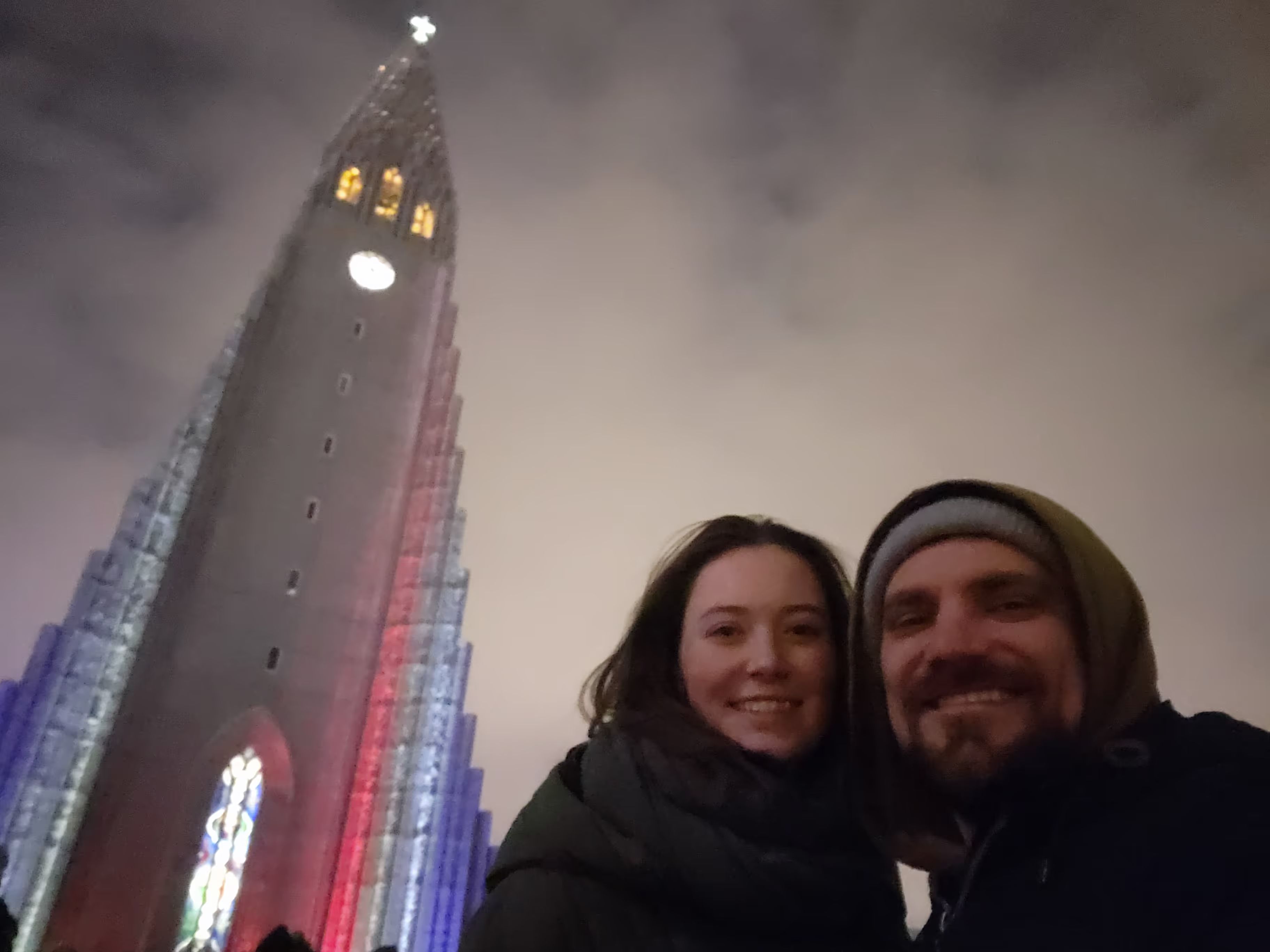 Konrad and Caro in Iceland over new years Konrad and Caro in Iceland over new years