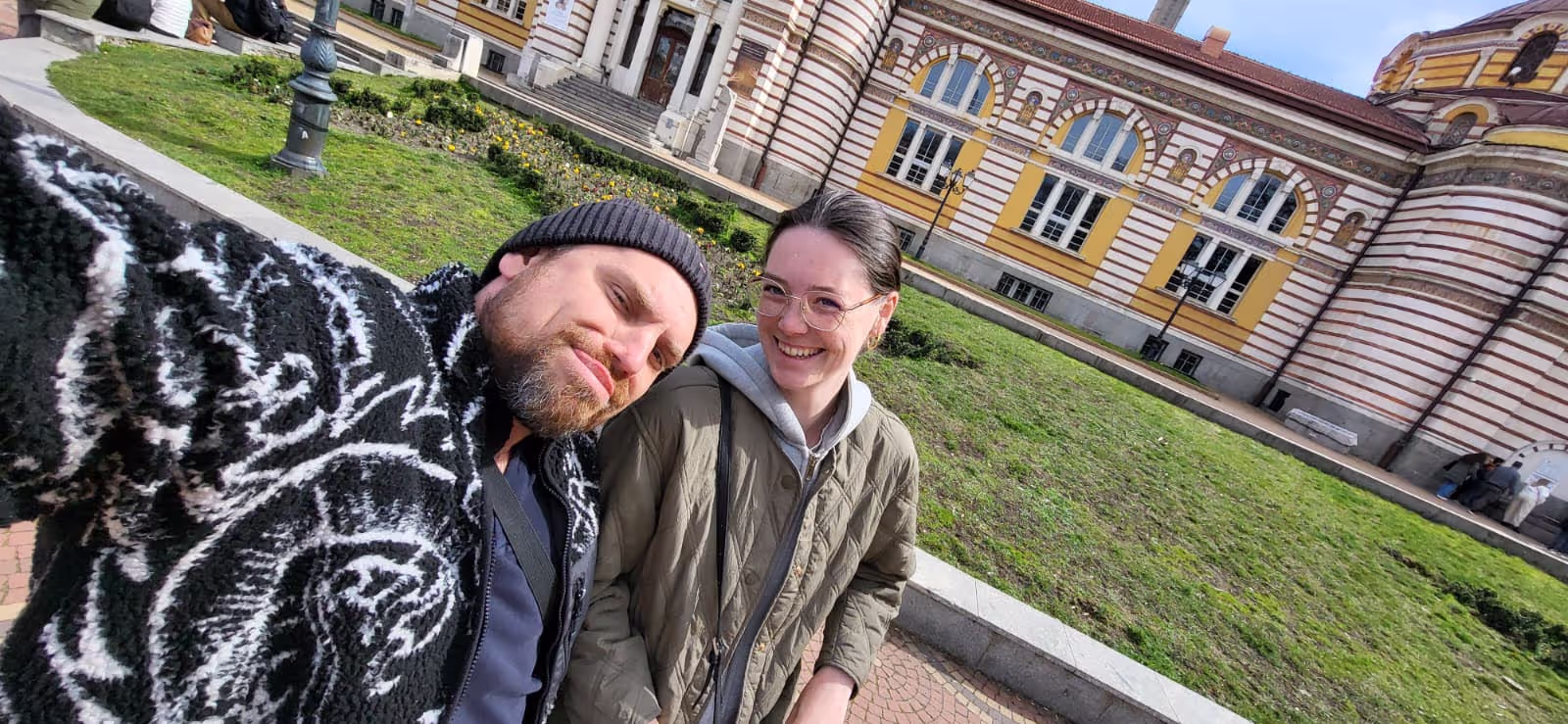 Konrad and Caro in Bulgaria Konrad and Caro in Bulgaria