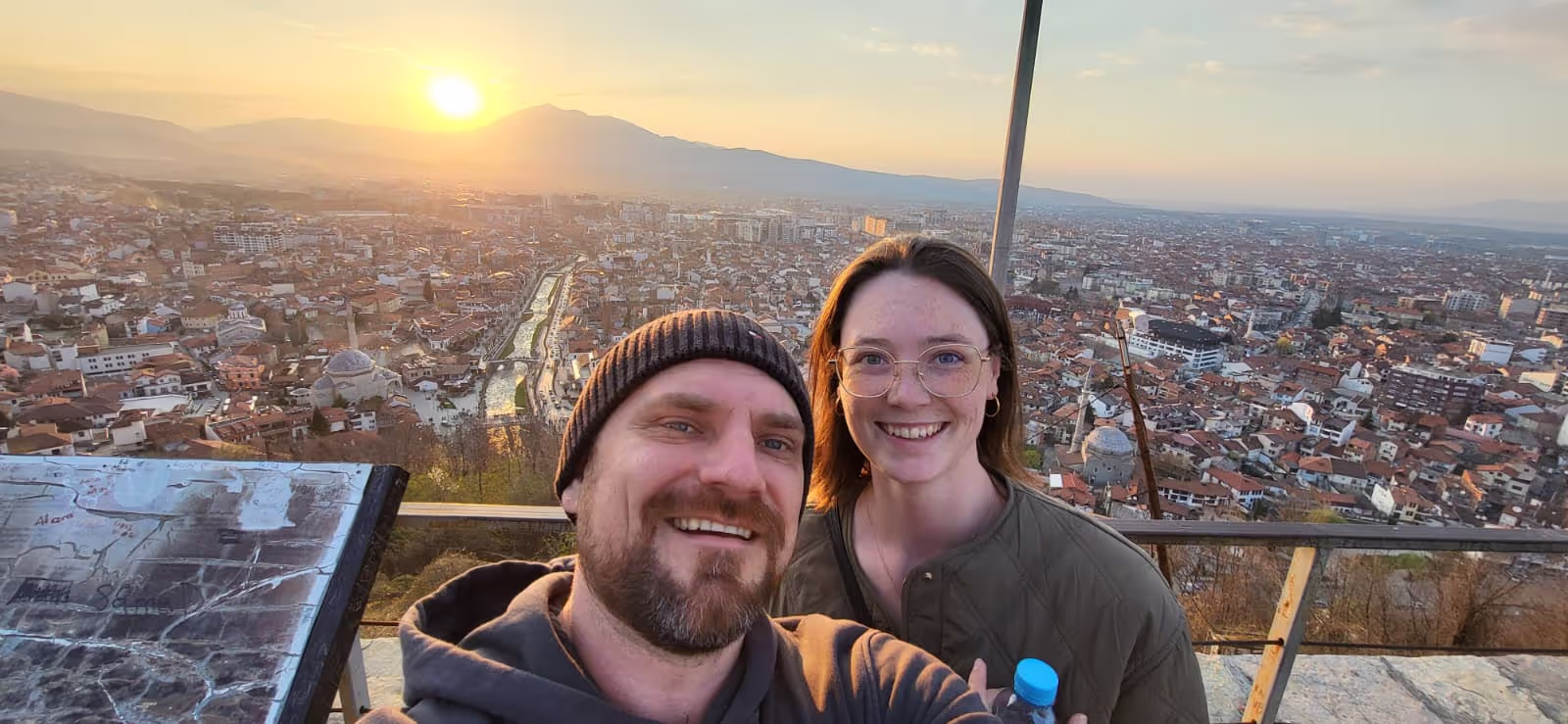 Konrad and Caro in Kosovo Konrad and Caro in Kosovo