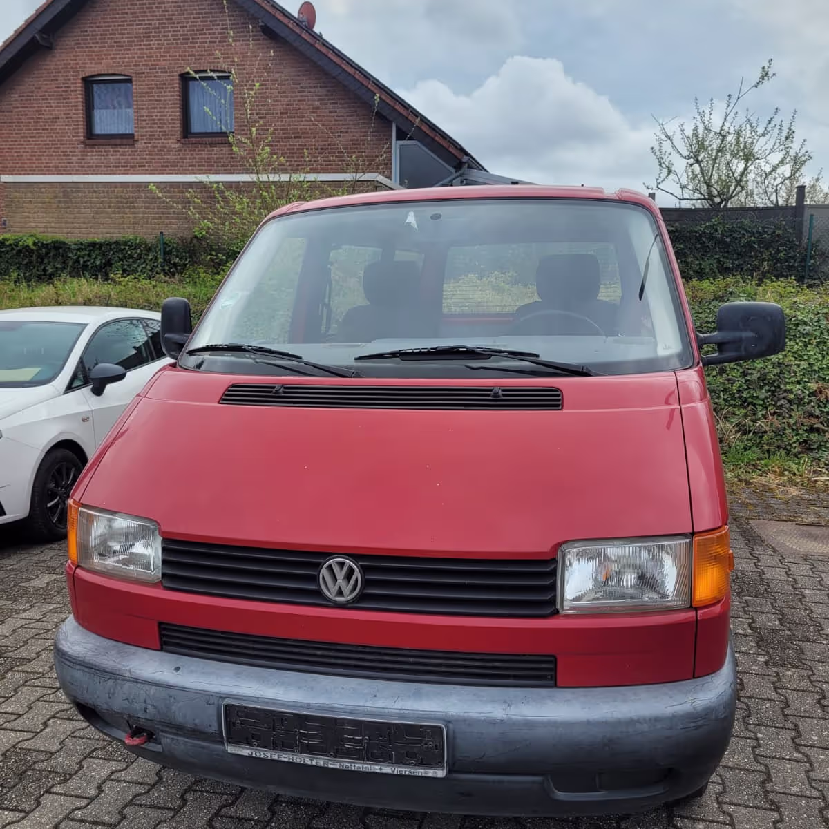 How our van looked when we first purchased it