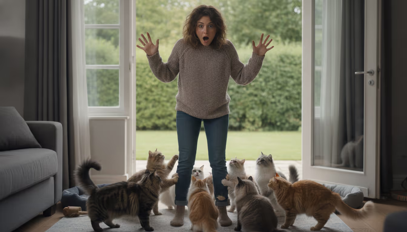 House Sitting With Multiple Cats
