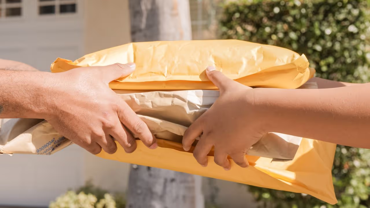 Receiving packages while traveling