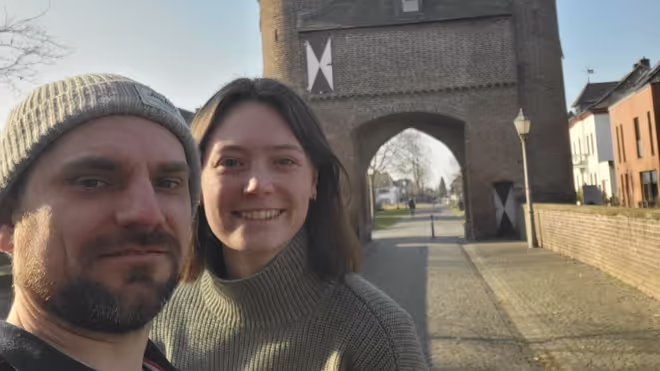 Konrad and Caro in Germany Konrad and Caro in Germany