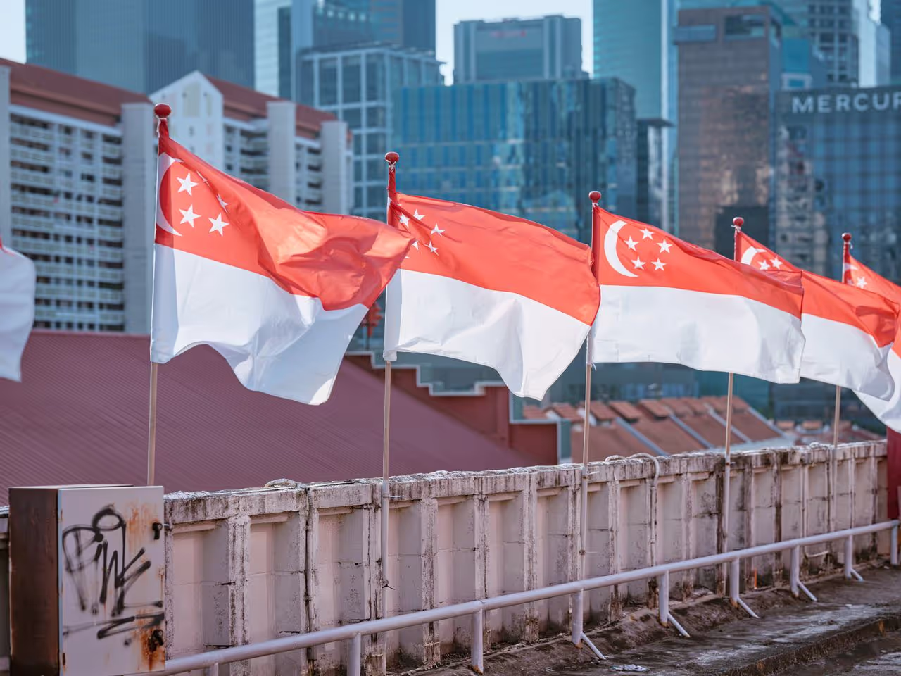 Singapore Flag Singapore Flag