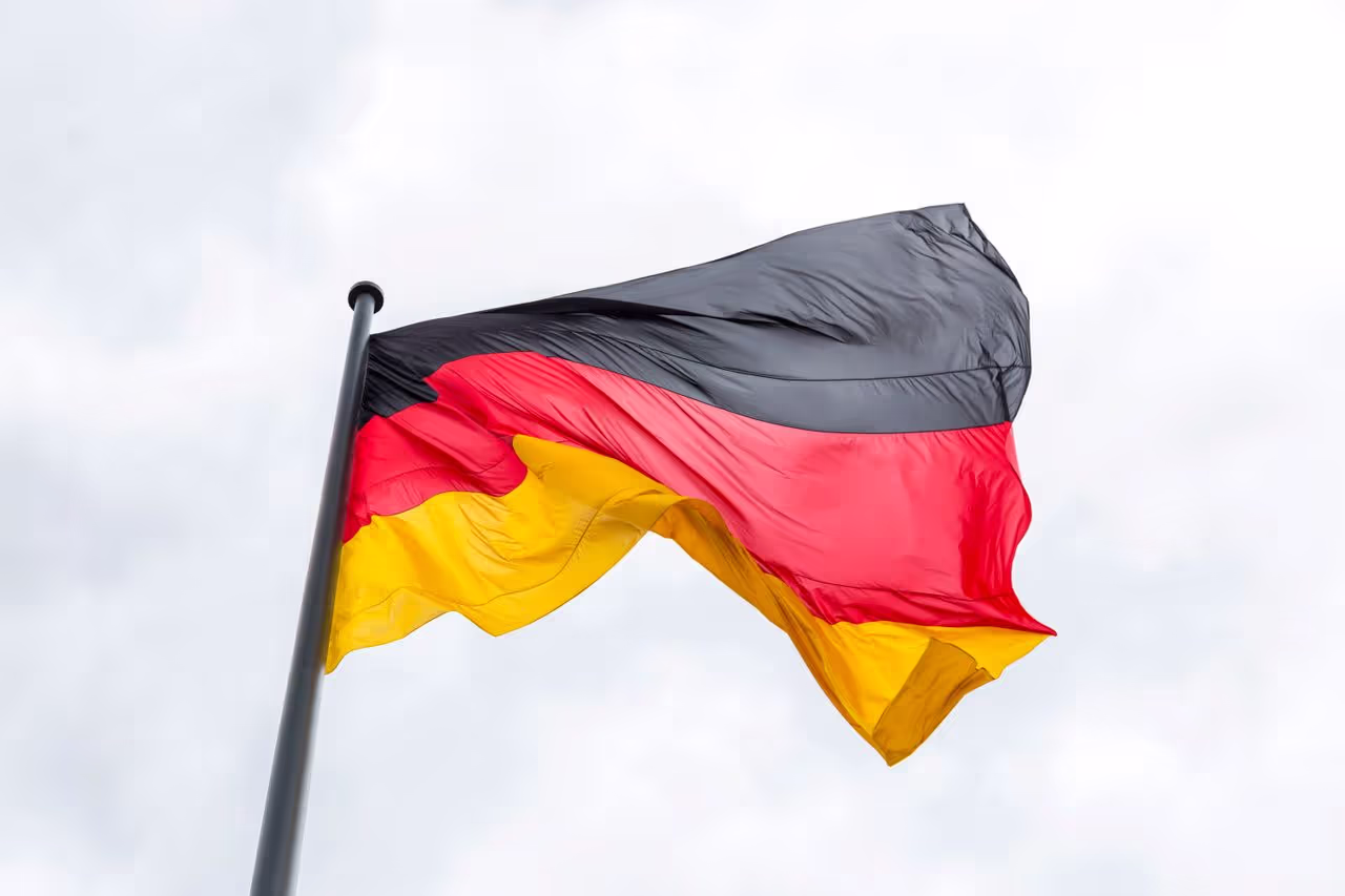 Germany, Deutschland flag Germany, Deutschland flag
