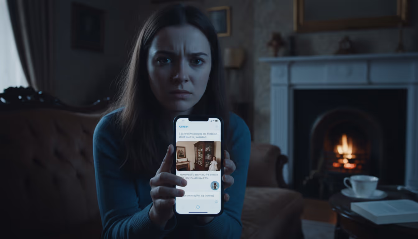 Inappropriate Messages from a Homeowner or Sitter