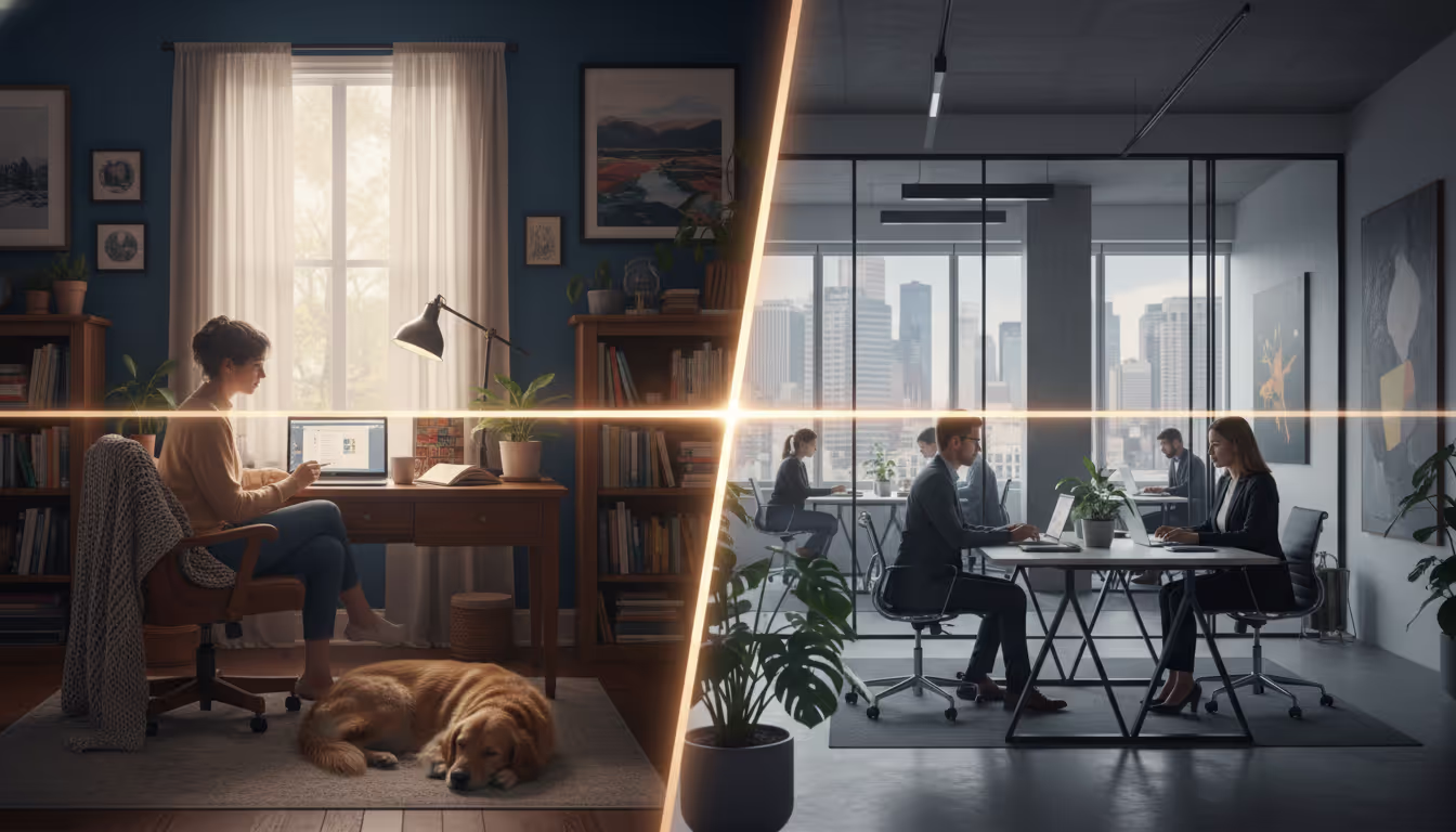 Co-Working vs Home Office