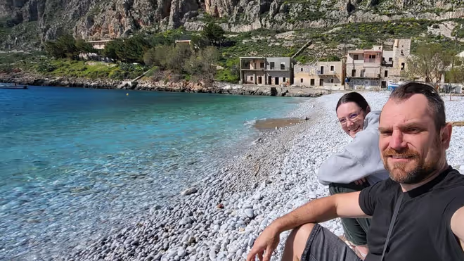 Konrad and Caro in Greece Konrad and Caro in Greece