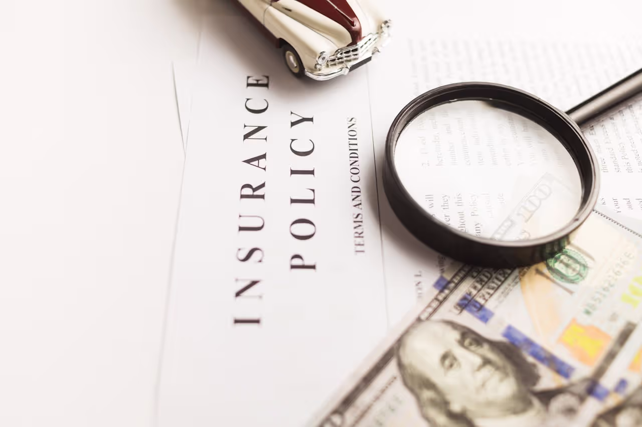 An insurance policy 