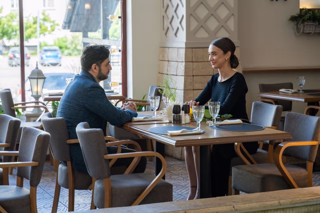 People out on a date People out on a date