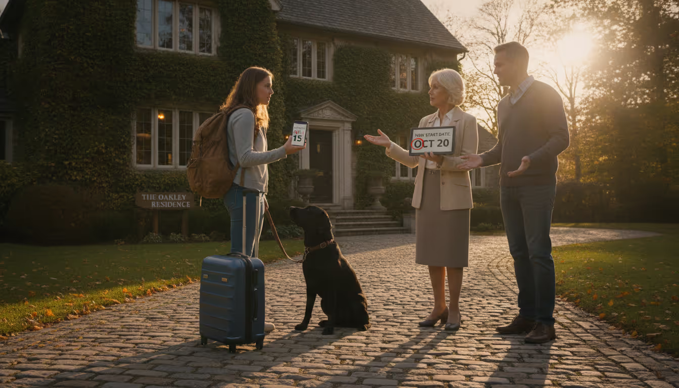 House Sit Dates Changed While Traveling?