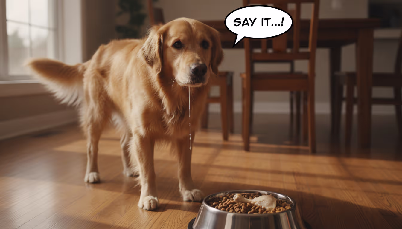 When Your Dog Only Understands One Magic Word