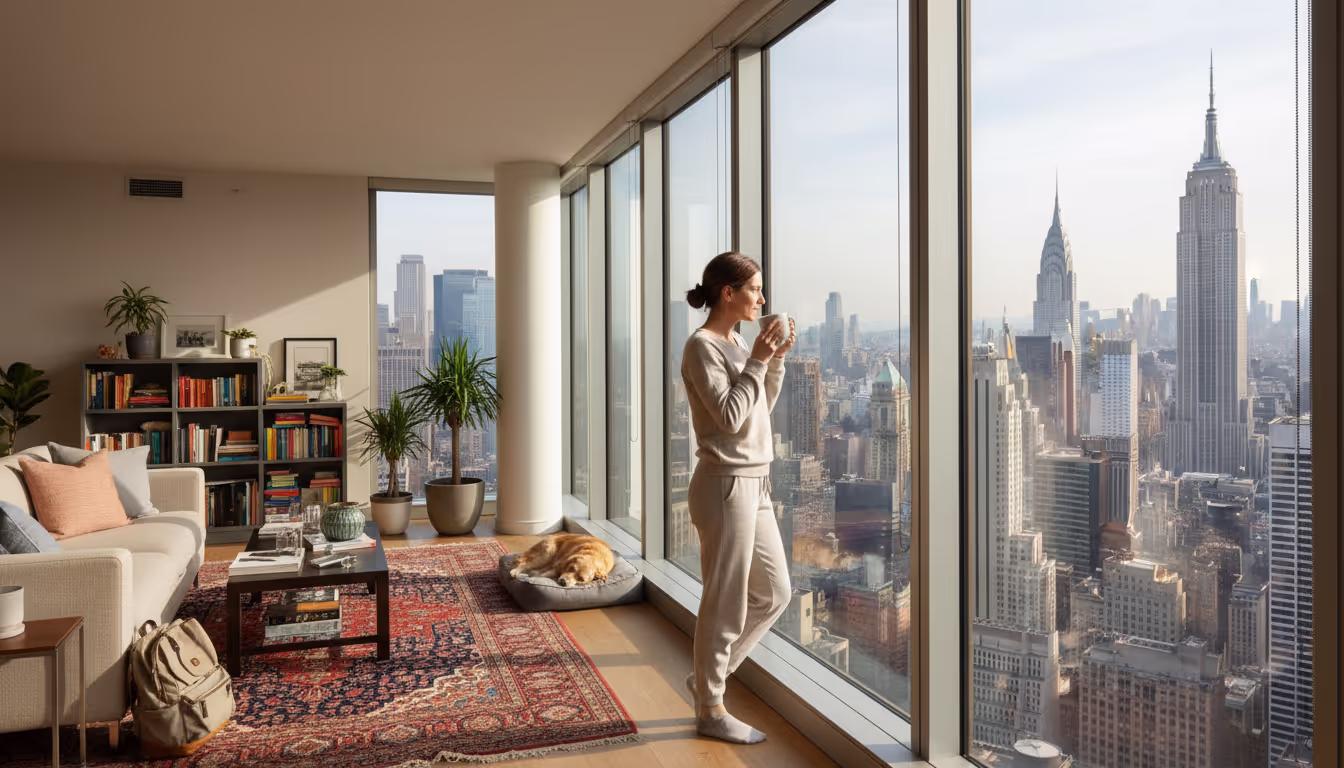 House sitting in a new york penthouse House sitting in a new york penthouse