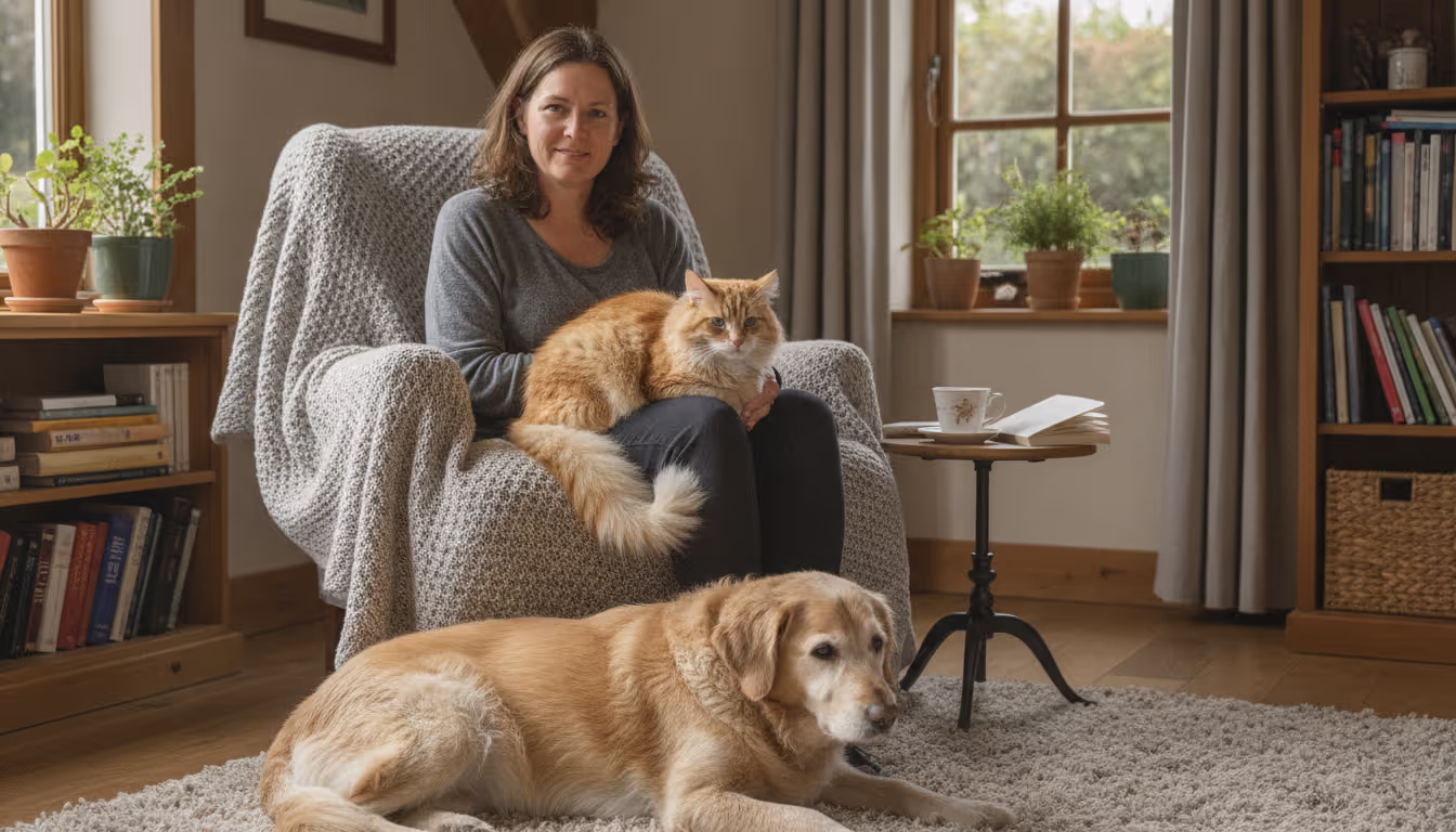 Caring for a Senior Pet During a House Sit