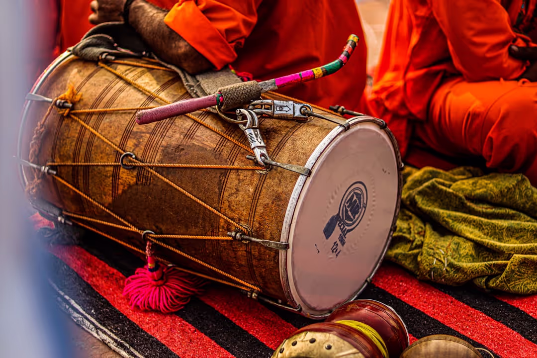 Tabla drums close up thumbnail